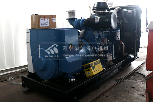 威?？蛻粲嗁?gòu)的500kw玉柴發(fā)電機(jī)組成功出廠