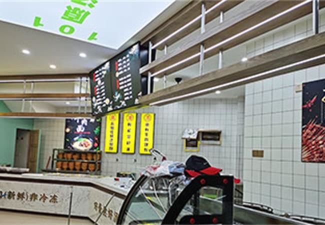 合肥面館裝修，牛真牛面館設(shè)計(jì)裝修實(shí)景案例