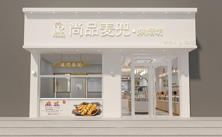 合肥蛋糕店設(shè)計原則？好看的蛋糕店裝修效果圖案例